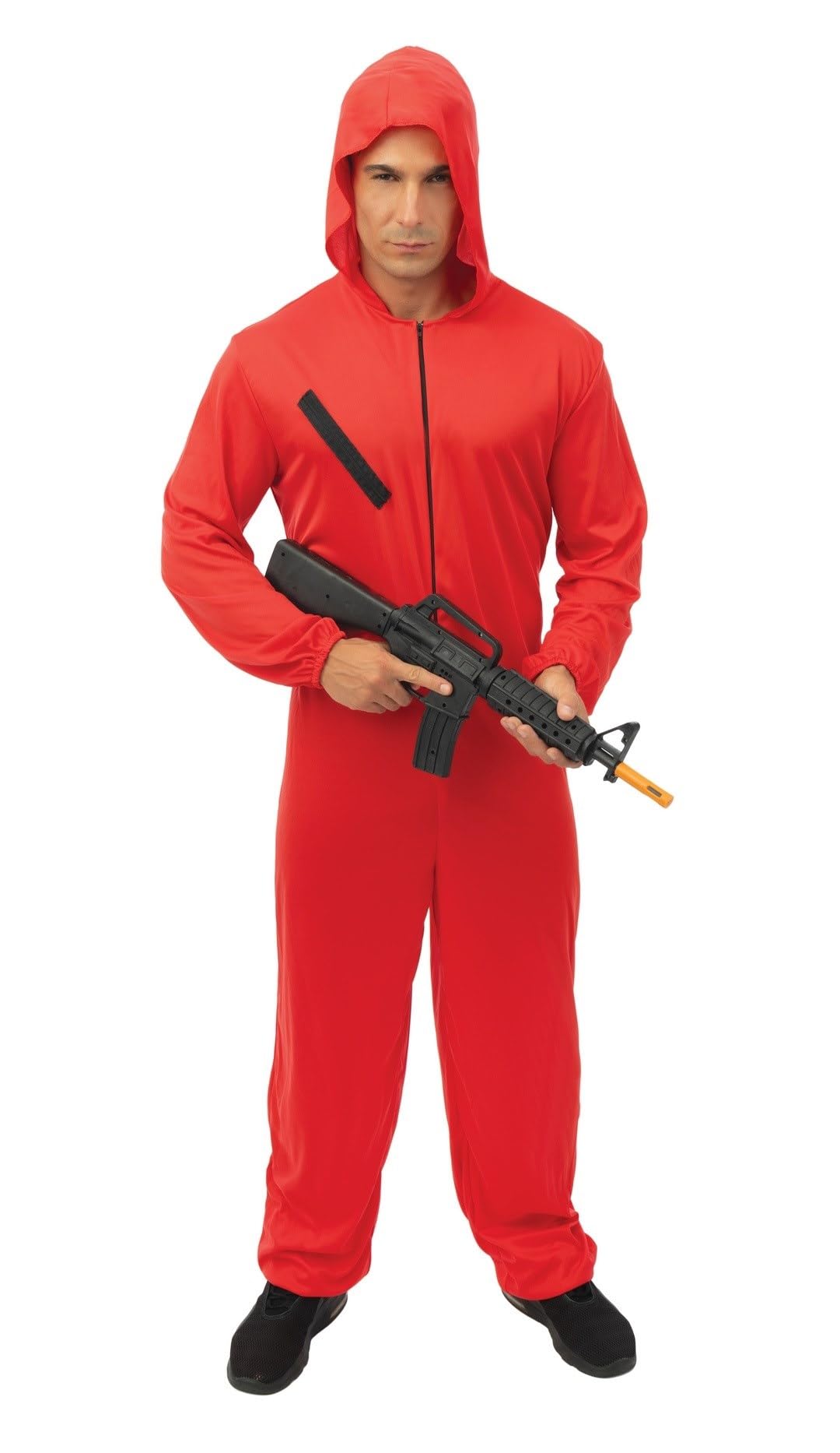 P'TIT CLOWN - Adult costume for carnival, fancy dress parties and themed events - Polyester - Red