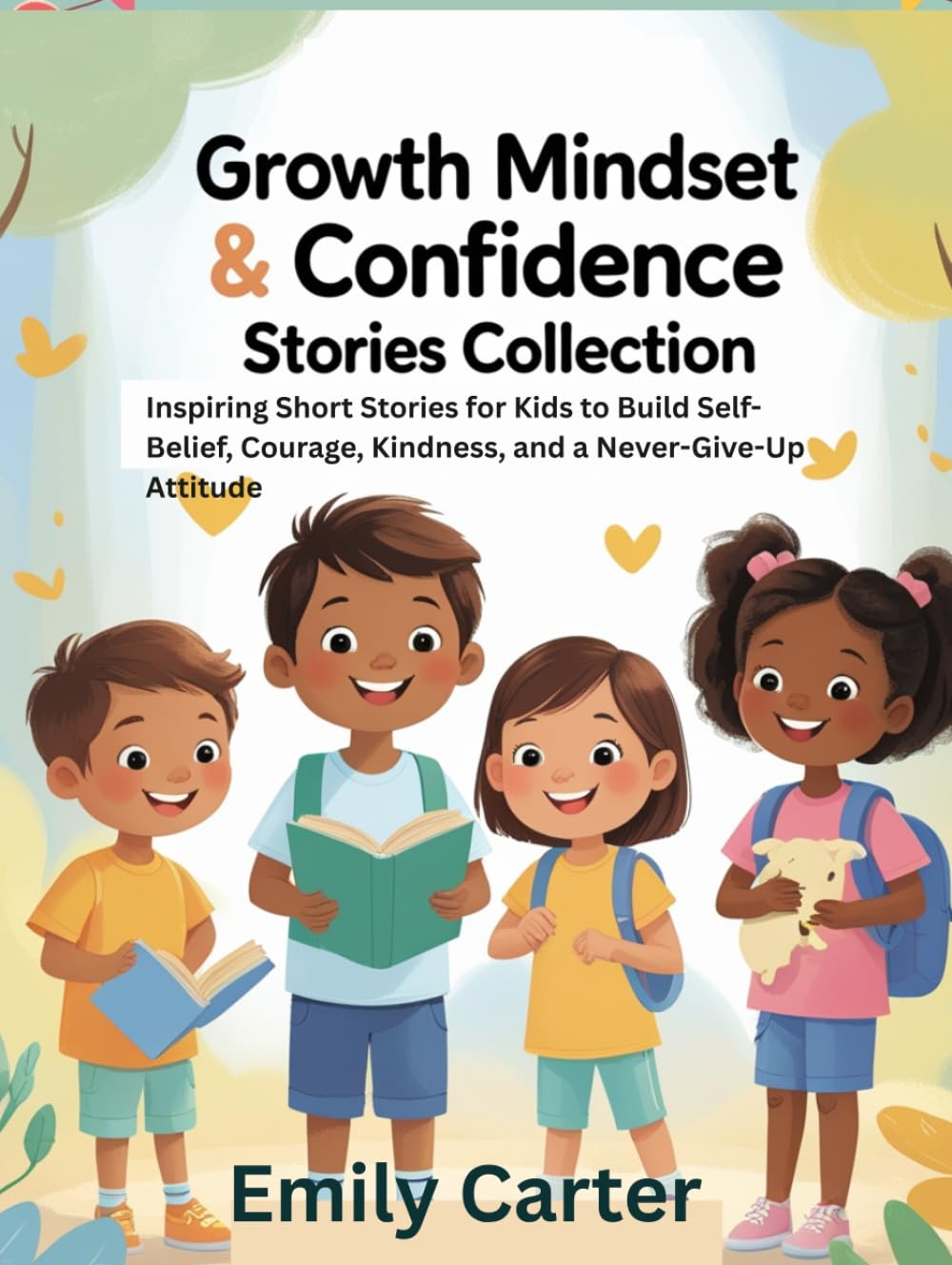 Growth Mindset & Confidence Stories Collection: Inspiring Short Stories for Kids to Build Self-Belief, Courage, Kindness, and a Never-Give-Up Attitude