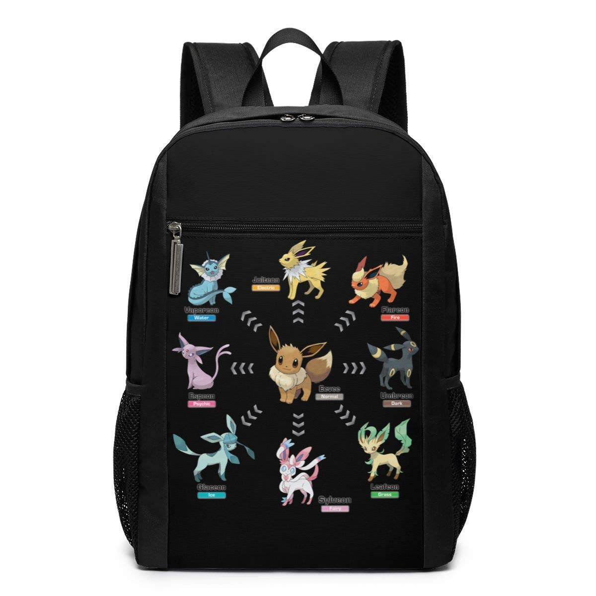 Î•evee Evolution Backpack Multi Function College School Laptop Bookbag for Womens Mens Teens