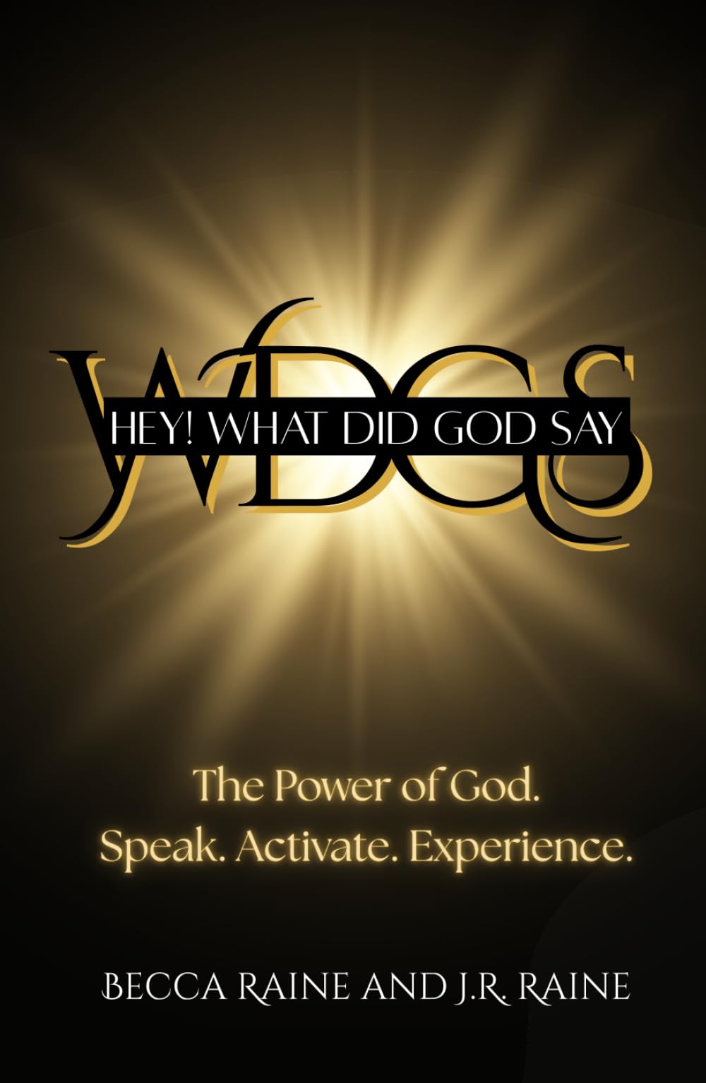 Hey! What Did God Say: The Power of God. Speak. Activate. Experience.