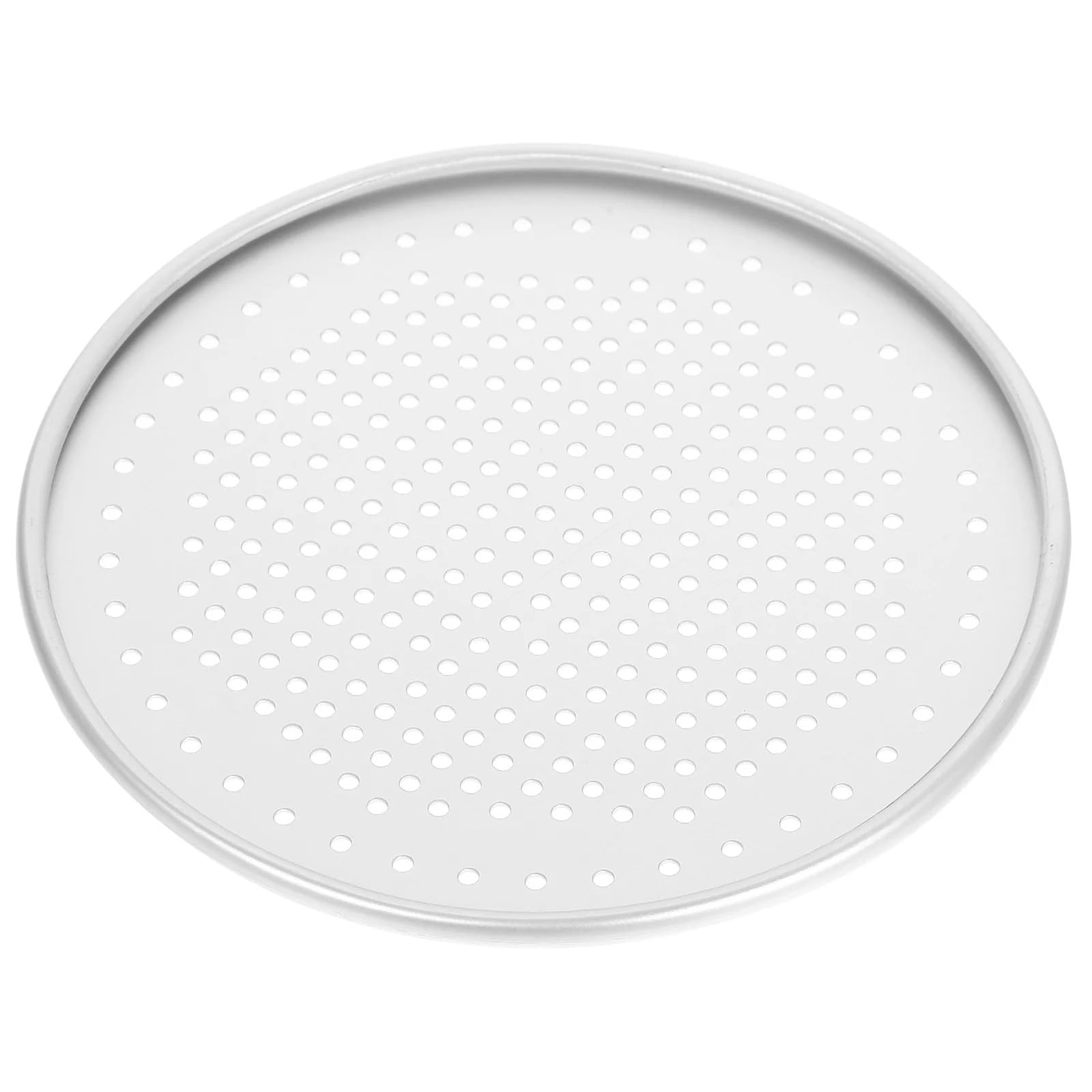 Teglia per Pizza Teglia per Cottura Spessa Teglia per Pizza Rotonda per Forno Piastra per Pizza Rotonda Acciaio per Pizza (16,50 x 16,50 x 0,60 cm) (16,50 x 16,50 x 0,60 cm)