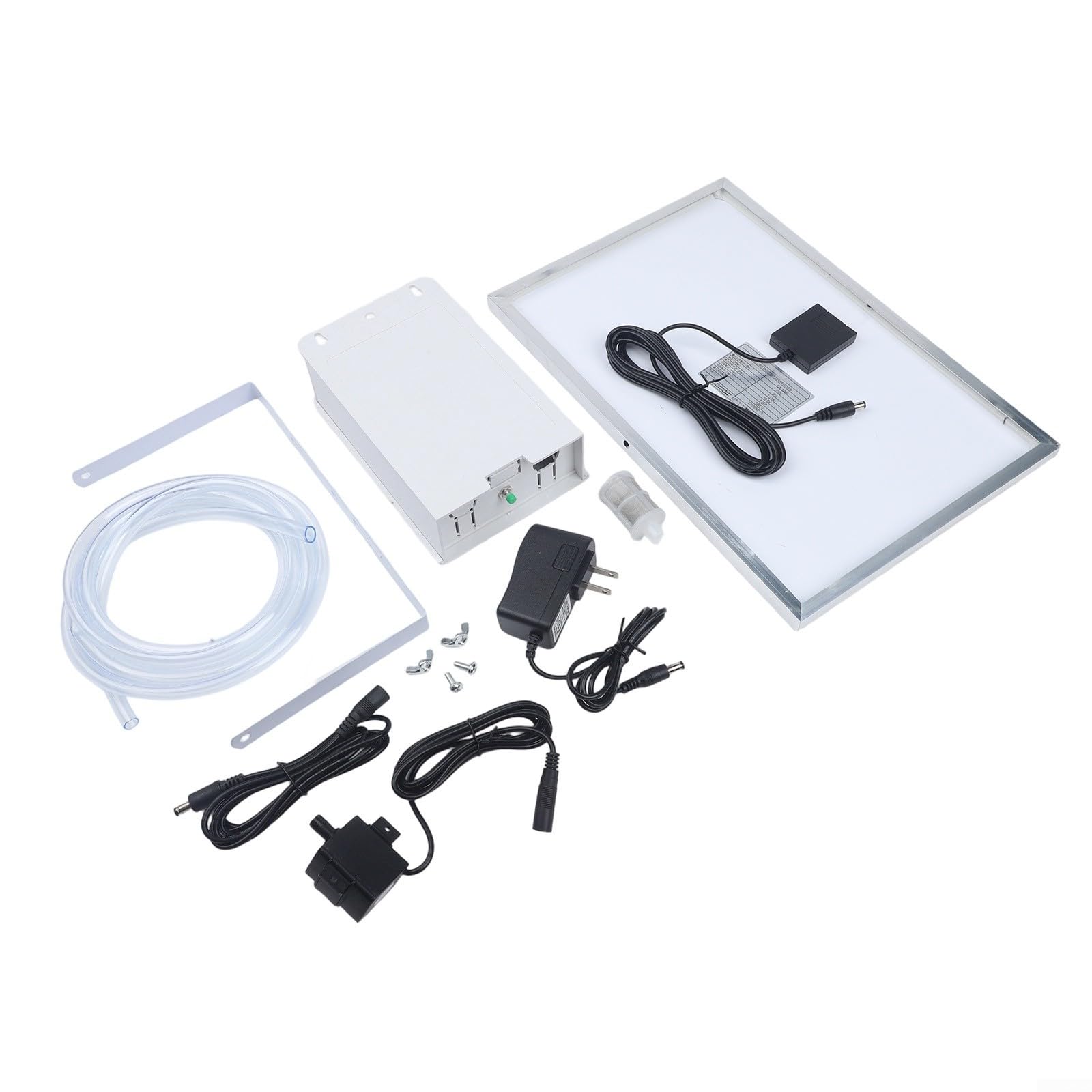 Solare Teichpumpe mit Akku 6W 9V 5-Stufen Sauerstoffpumpe Wasserpumpen für Gartenteich Fischteich Brunnen Wetterschutz(9v 10w 5200mAH)