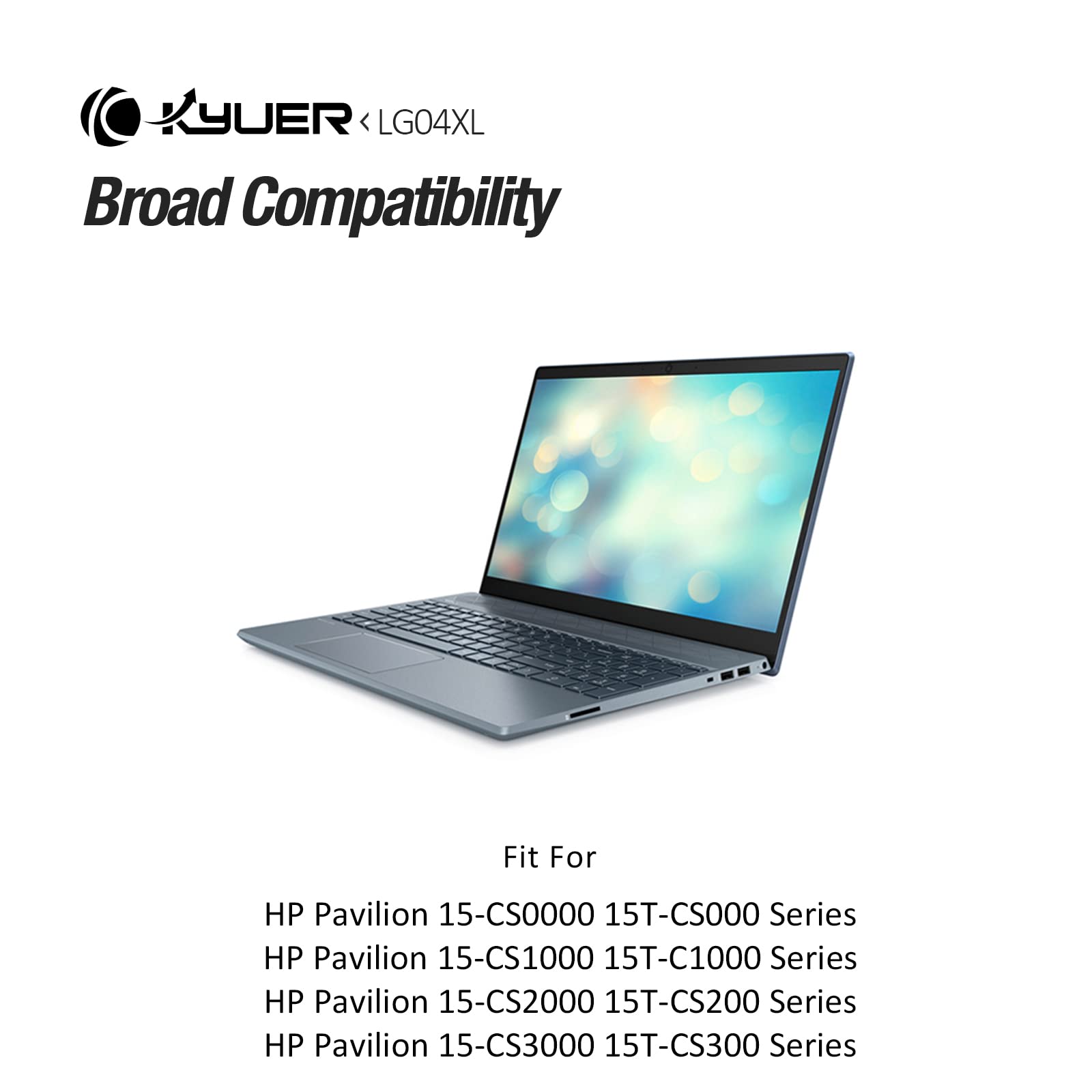 68Wh LG04XL HSTNN-IB8S L32535-1C1 Laptop Bateria do HP Pavilion 15-cs 15-cs0000 15-cs1000 15-cs2000 15-cs3000 cs0000ns cs0003ng cs0004ng cs0005ng cs0006nf cs0008ns cs0008nf cs0010ns cs0010nf cs0012ns