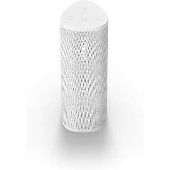 Introducing Sonos Roam 2. The portable speaker for listeners who refuse to settle. White