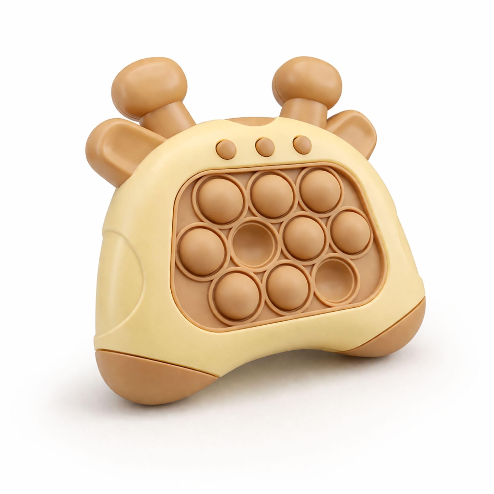 MABLE Pop it Pro Game Electronic Speed Push Button Fidget Toy with Lights & Music, Interactive Stress Relief Game for Kids & Adults, Brain Training Handheld Toy (Assorted Colours)