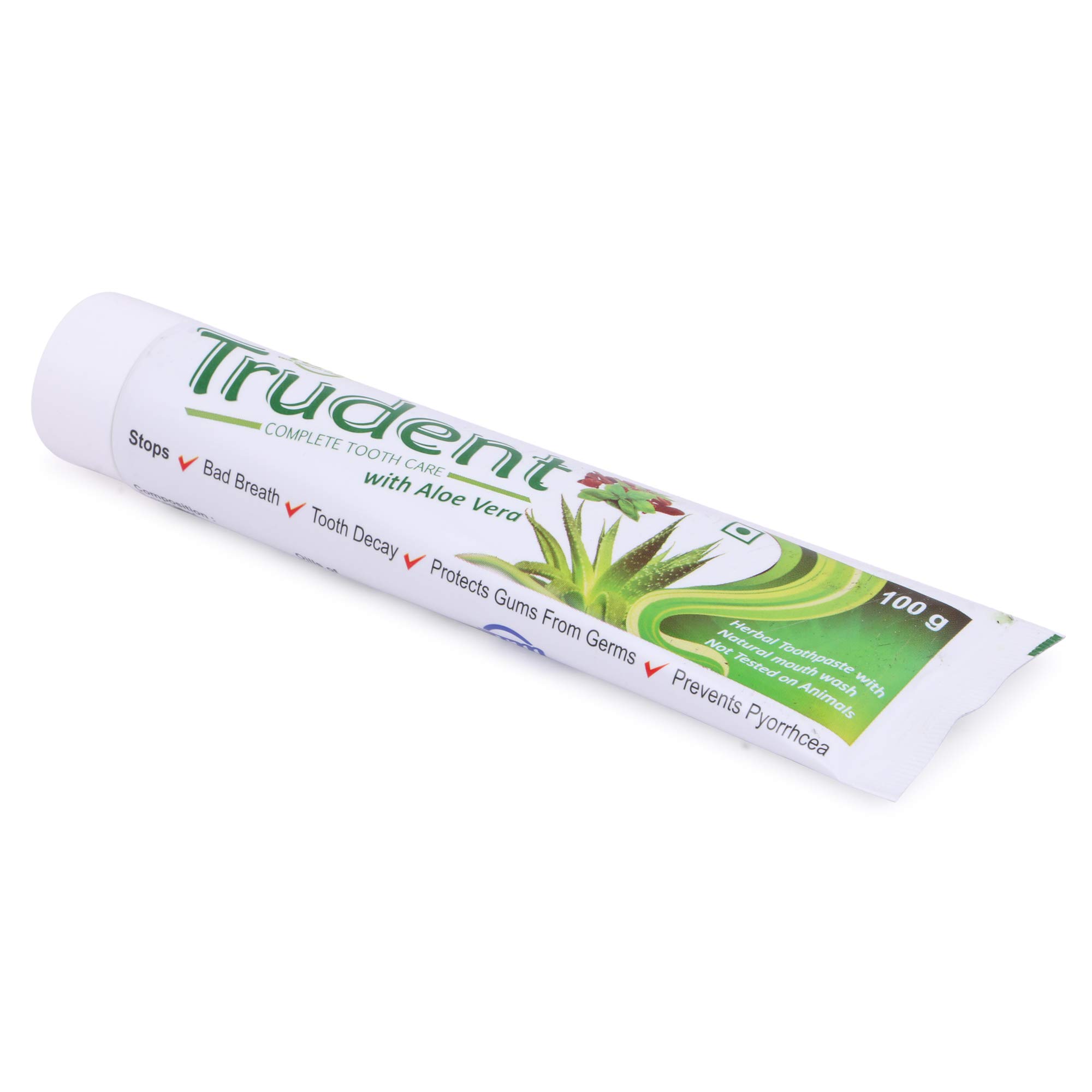 Buy TCM Trudent Complete Tooth Care With Aloe Vera Herbal Toothpaste (100  g) Online at Low Prices in India - Amazon.in
