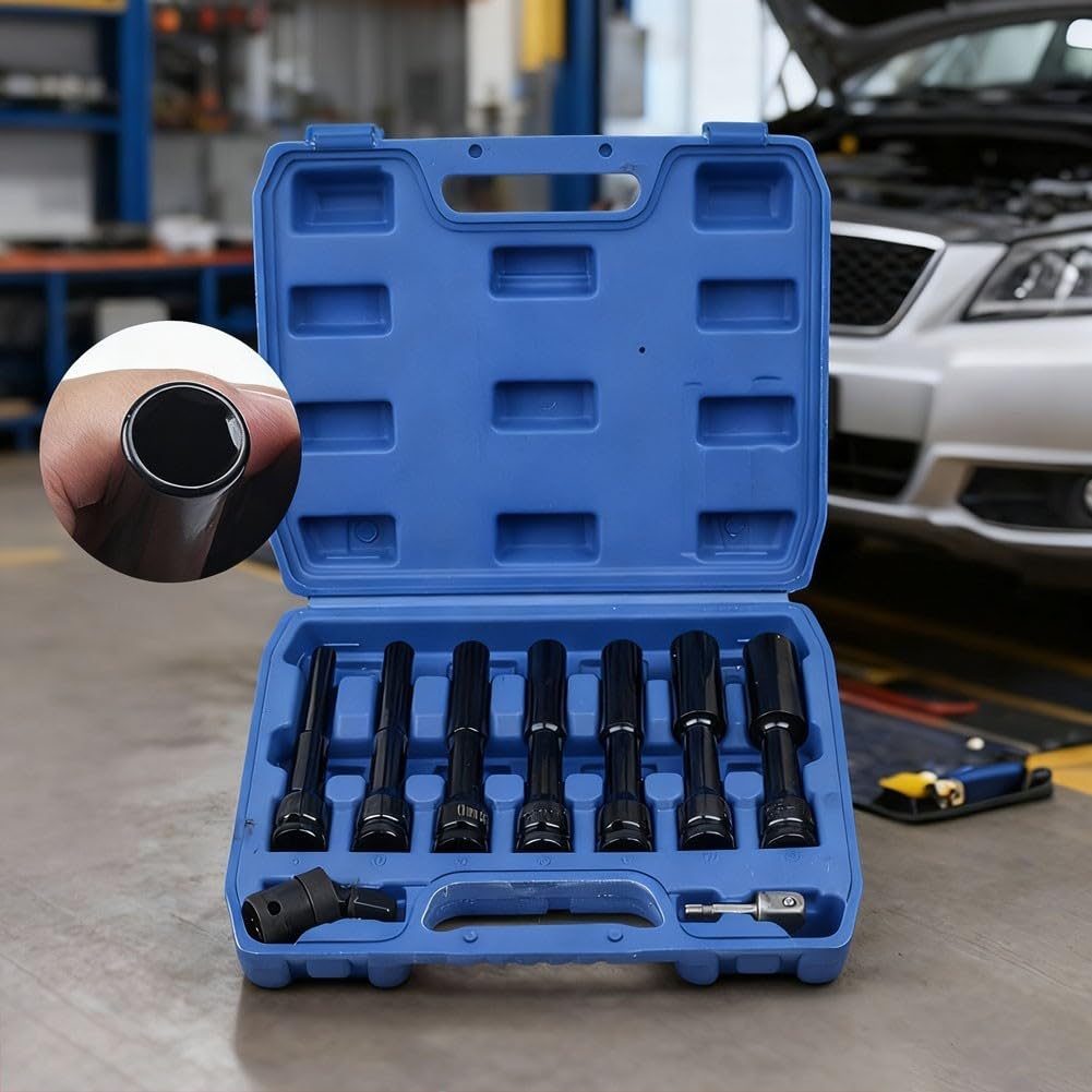 Adaptateur hexagonal 1/2 pour clé à chocs en métal - Plusieurs tailles
