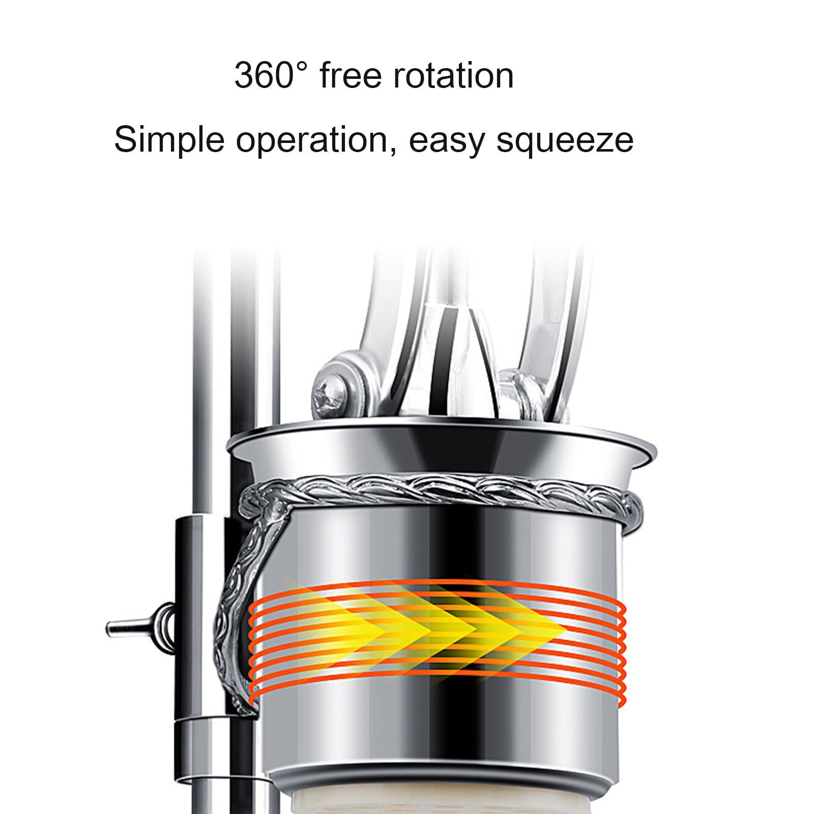 Manueller langer Pommes-frites-Maschinen-Teig-Kartoffelchips-Extruder aus Aluminiumlegierung, Mais-Kartoffel-Teig-Extruder