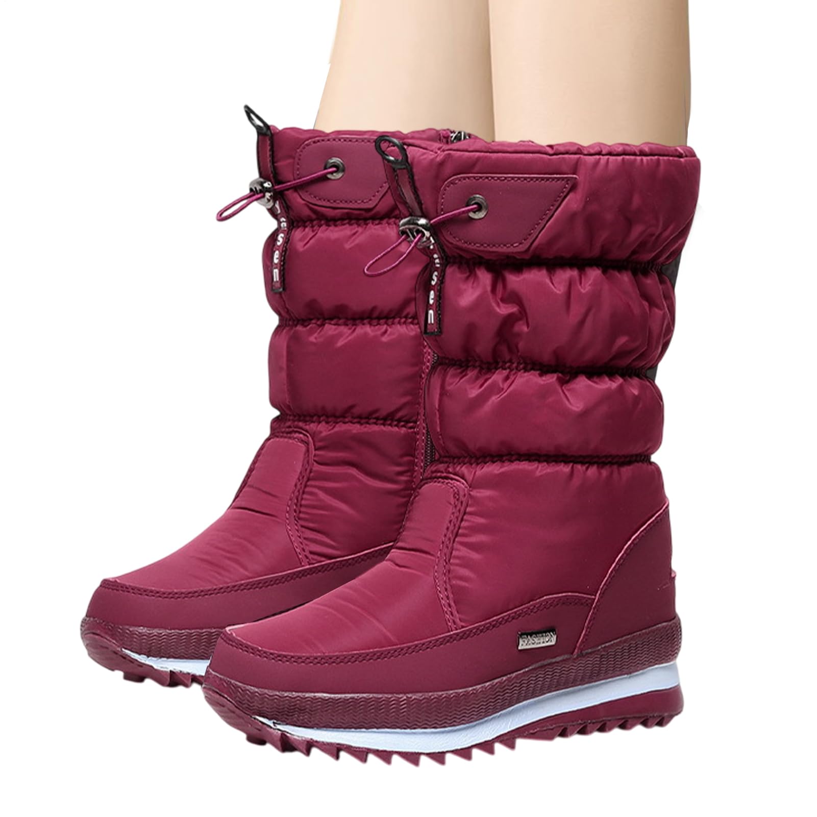 Generico Stivali Da Neve Donna Stivali Da Neve Invernali Caldi Isolanti E | Antiscivolo Per Donna Mamma Nonna Ragazze Moglie Fidanzata Inverno Outdoor Camminata Escursionismo Viaggio