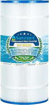Pool Filter Compatible with CX800RE, C-8600, Star-Clear II C800, PA80, FC-1280, 75sq.ft, 1 Pack