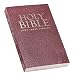 KJV Holy Bible, Budget Gift and Award Bible, Burgundy Softcover Bible w/One Year Bible Reading Plan, King James Version