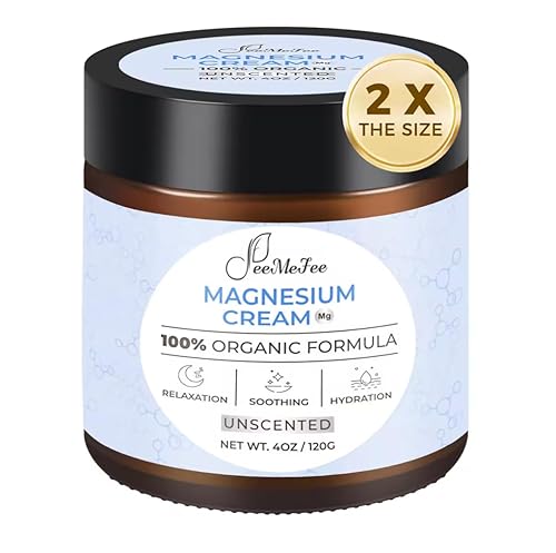 Miniatura 12 de Loción de magnesio para dormir, crema de magnesio natural para calambres en las piernas, alivio calmante y relajación muscular, manteca de magnesio