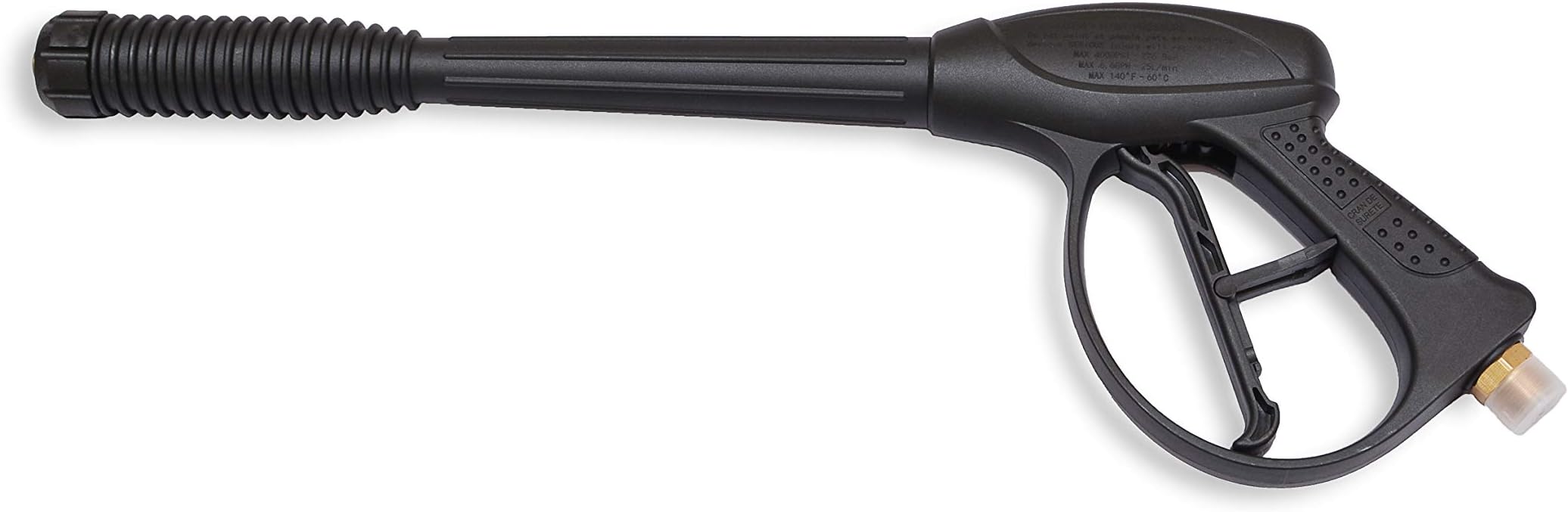 PEGGAS - Pressure Washer Spray Gun - M22 x 14MM Connectors - 4000 MAX PSI - Trigger Lock - Power Washer Gun - Works with Most: Honda, Generac, Simpson & More