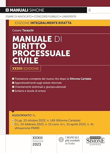 Manuale di Diritto Processuale Civile