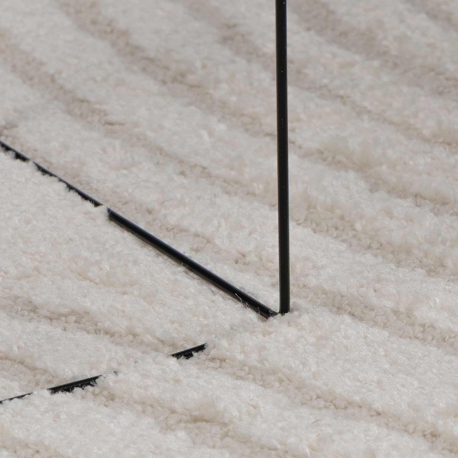 Alfombra grande para sala de estar y oficina: alfombra resistente y fácil de limpiar, lavable a máquina para mayor comodidad con acabado texturizado moderno