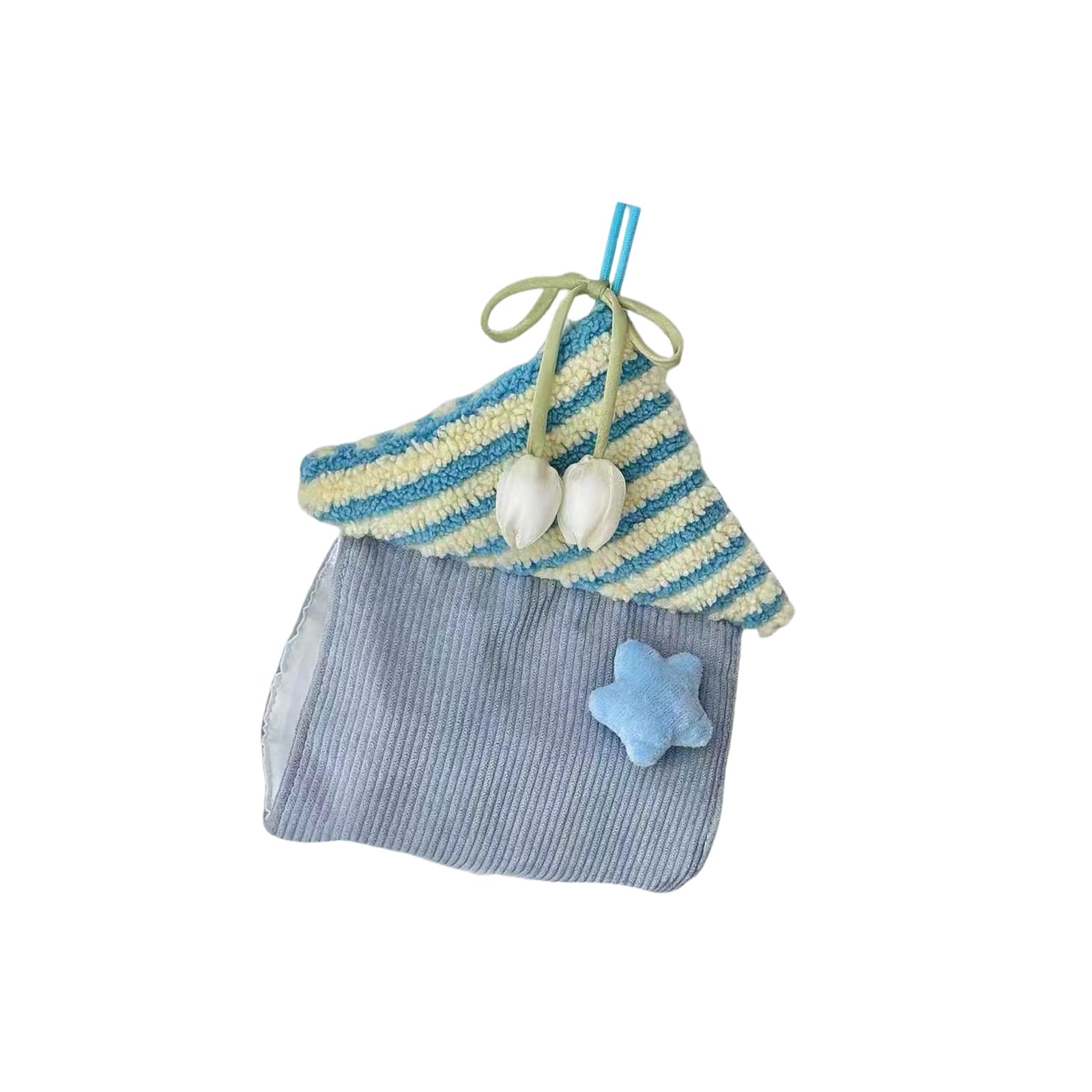 Stylish Flannel Hanging Tissue Box Cover with Unique Designs Ideal for Living Room and Car Feeling Styles Tissue Box