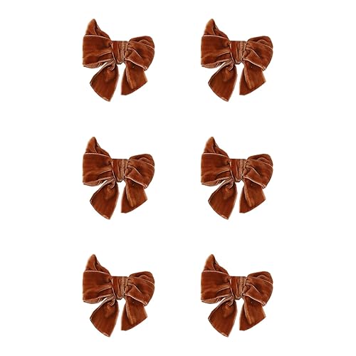 Luxurious Flannel Fabric Napkin Rings Multipurpose Tableware Accessories for Christmas