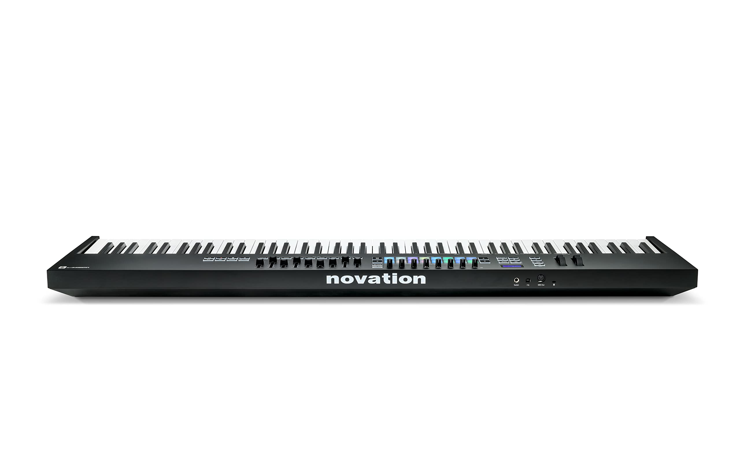 Novation Launchkey 88 [MK3] - Tastiera MIDI di alta qualità a 88 note per creare musica con espressività, nero