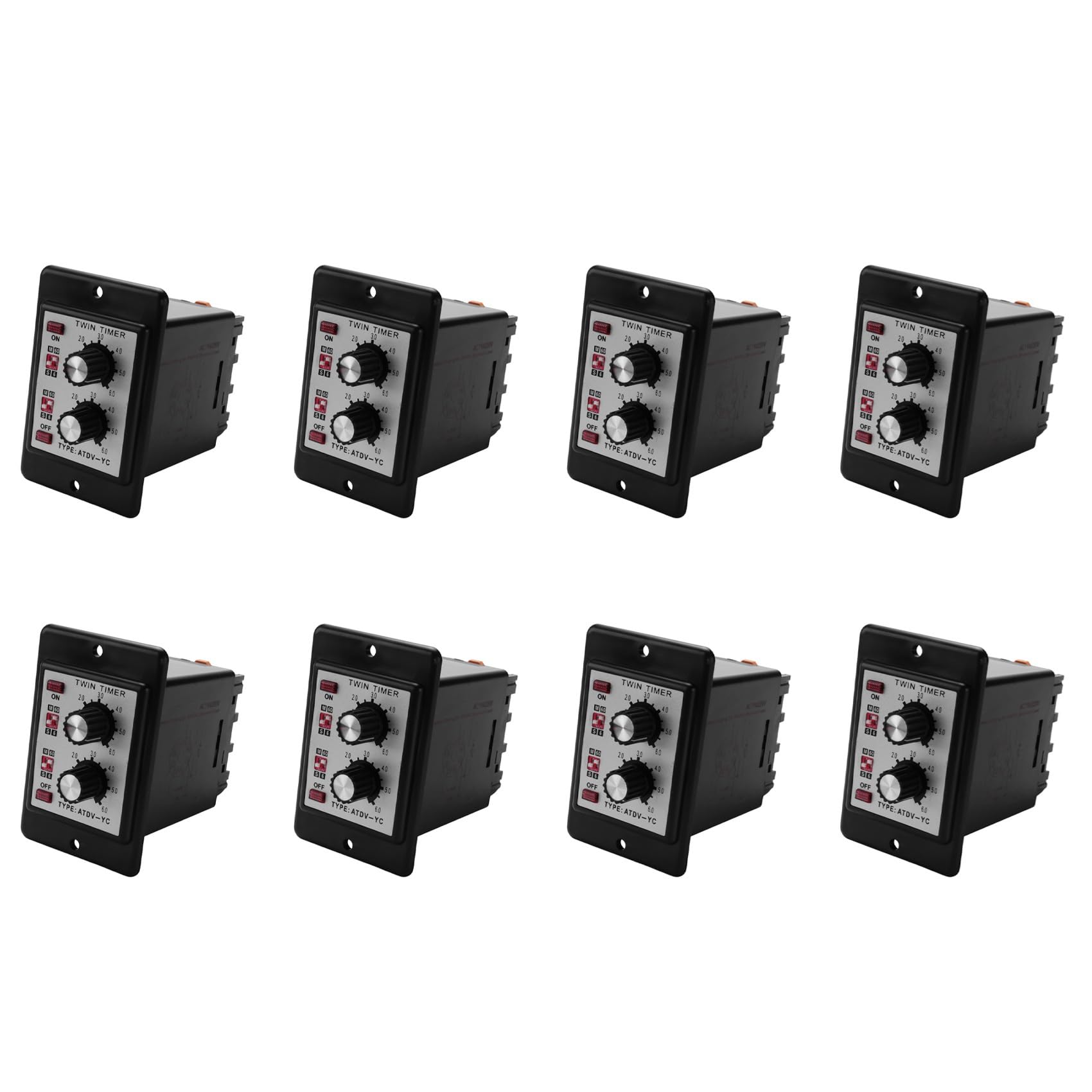 Accès électrique synchronisé par interrupteur horaire ATDV-6S-60M double contrôle 8X
