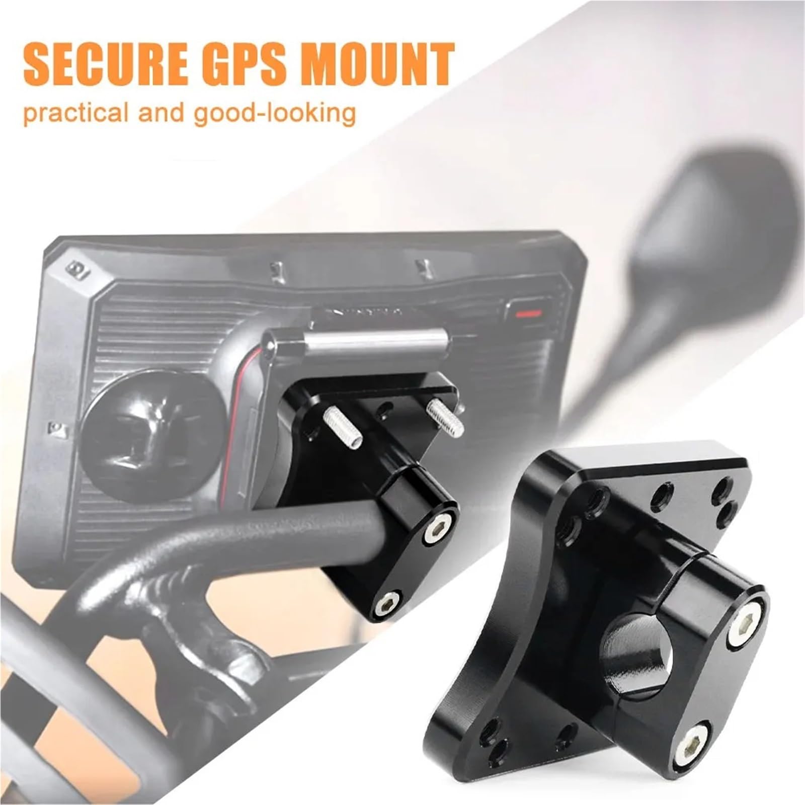 Porta Movil Manillares Soporte para Teléfono Móvil con Marco De Navegación GPS para CRF250L Rally CBF1000 CB1000R CB300R CB250F/300F CB500X CB600F Grom125