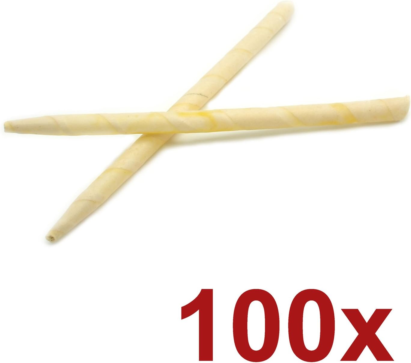 Incutex 100x sanft duftende Ohrkerzen aus natürlichem Bienenwachs