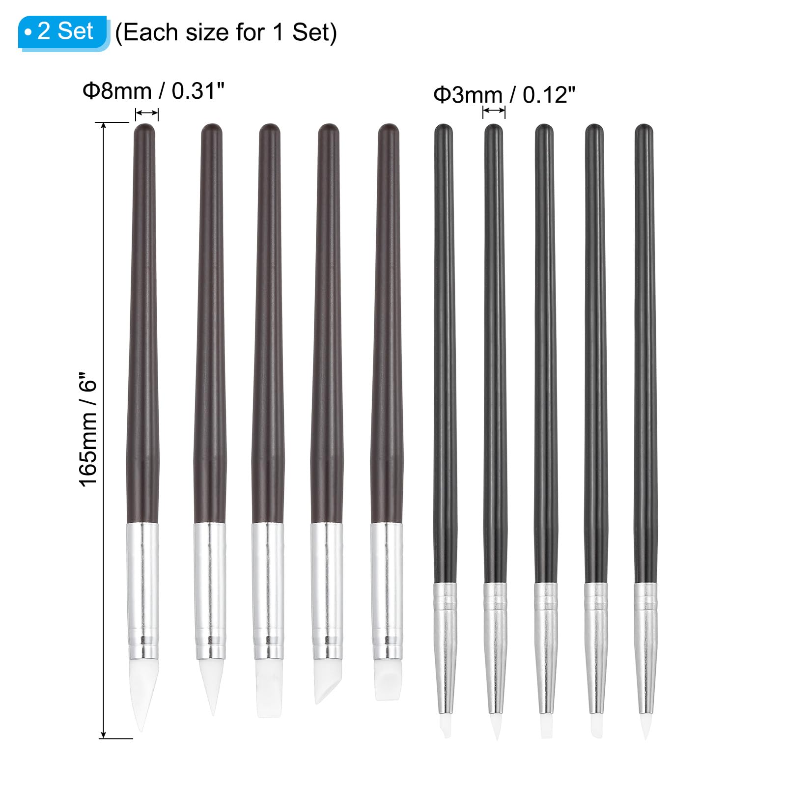 PATIKIL Silicone Clay Sculpting Tool - Image 2