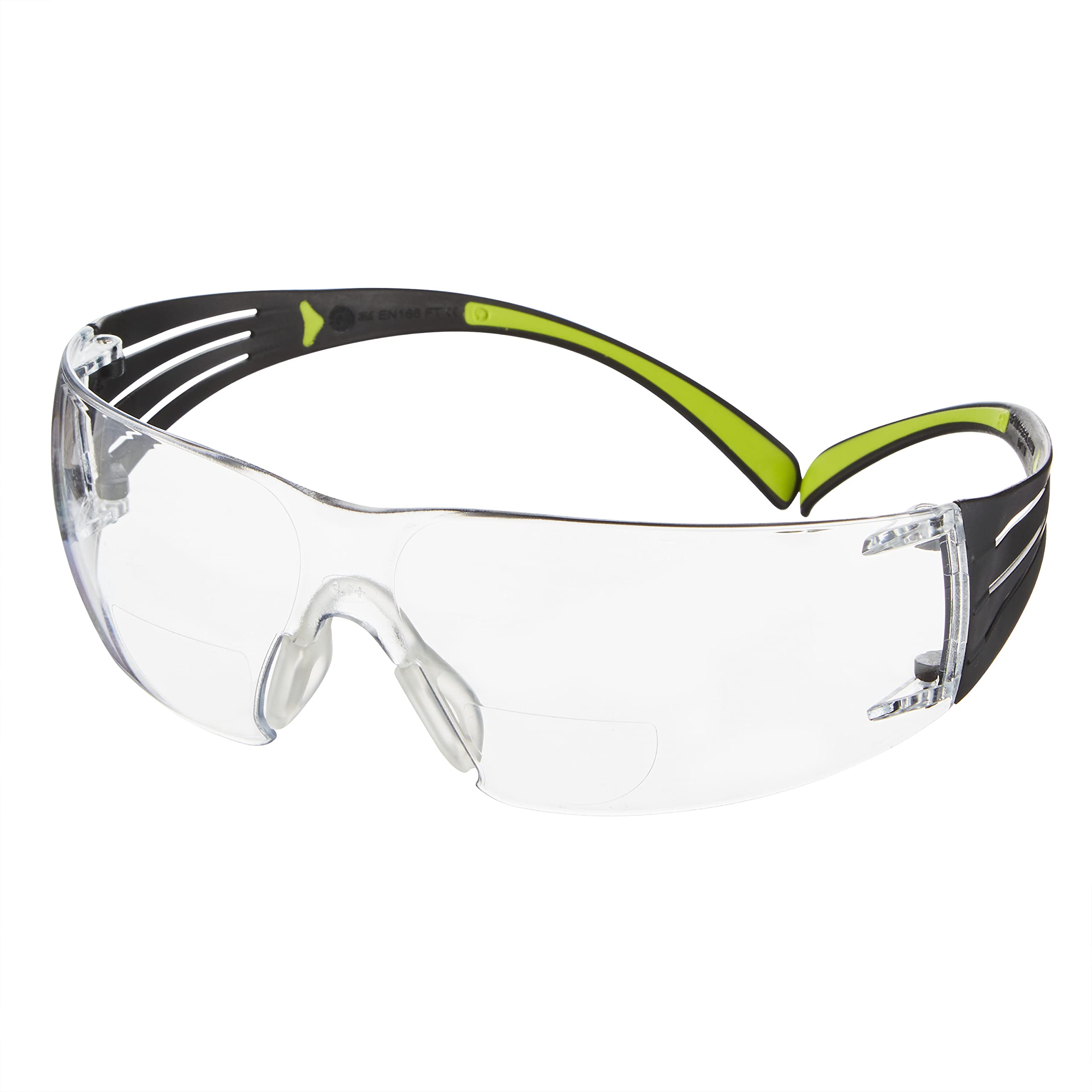 3M SecureFit SF415 Gafas de seguridad graduadas, +1,5 dioptrías, antirrayaduras, lente incolora, 1/PCK, 6PCK/CV