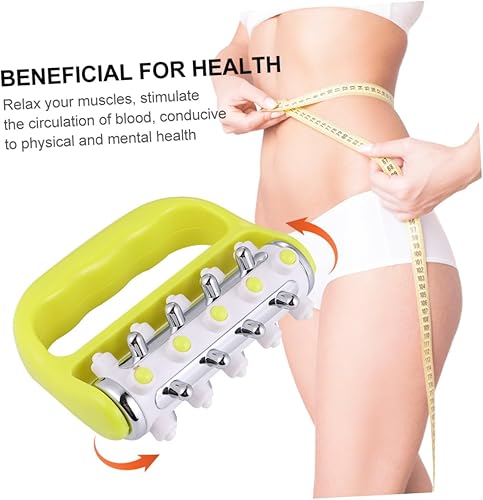 Miniatura 9 de NOLITOY 3pcs Plastic Fascia Roller Massager for Body Ergonomic Muscle Roller for Neck Back Arms and Legs Manual Therapy Tool for and Blood