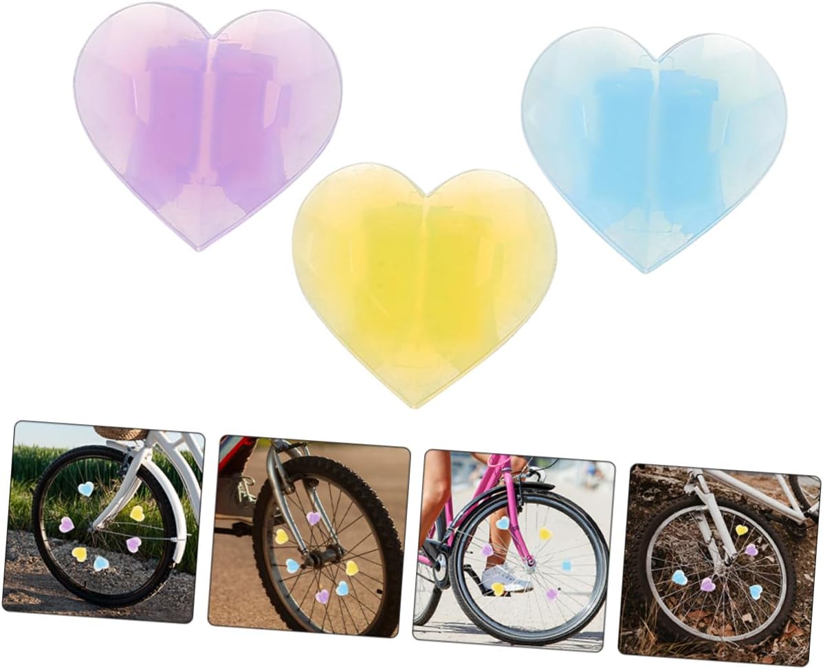 50pcs Bicycle Wheel Spokes Beads Bike Decorations for Easy Lightweight Cycling Accessories Safety Enhancers for Boys and Bikes