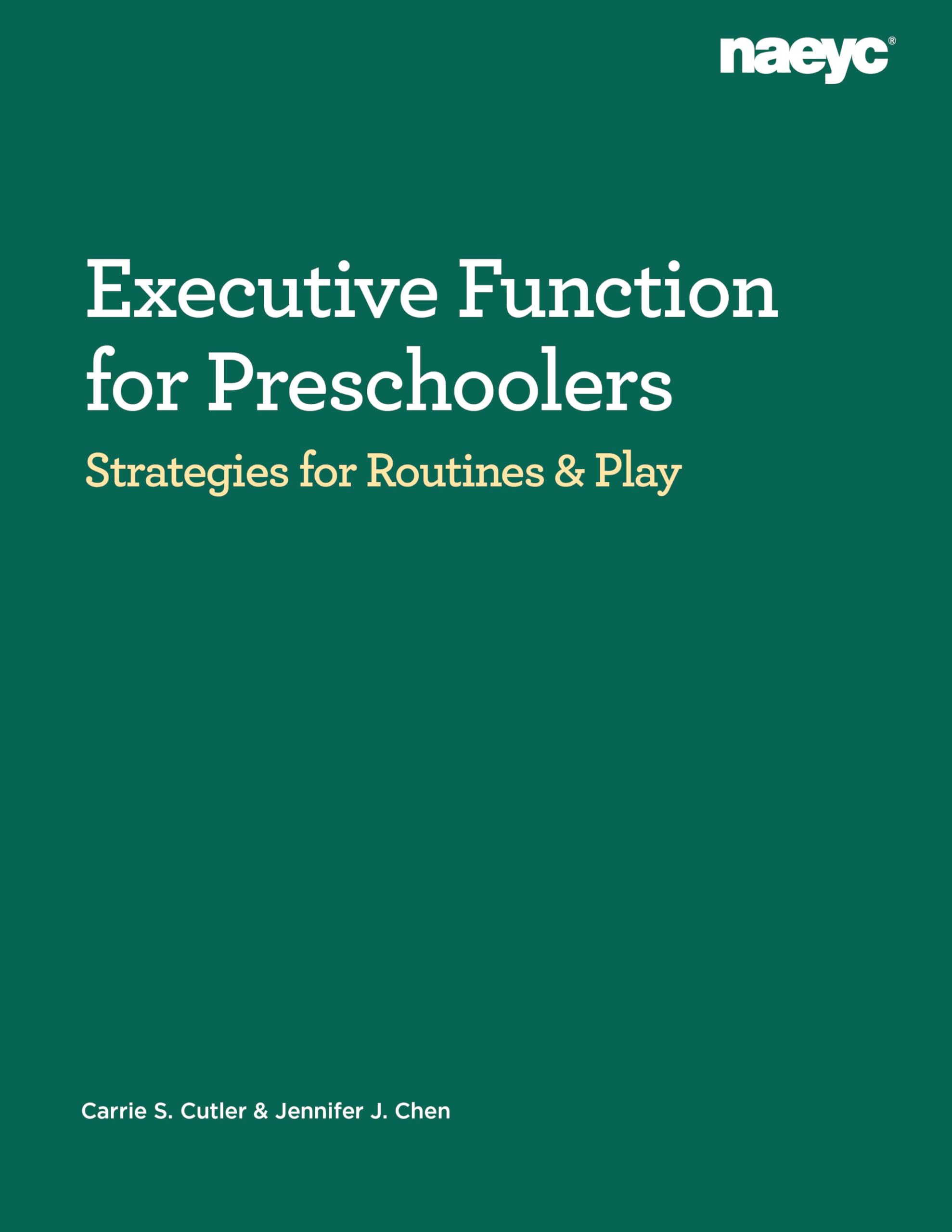 Executive Function for Preschoolers: Strategies for Routines and Play