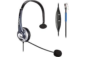 RJ9 Compatible Cisco Office Phone Headset for Clear Business Communication