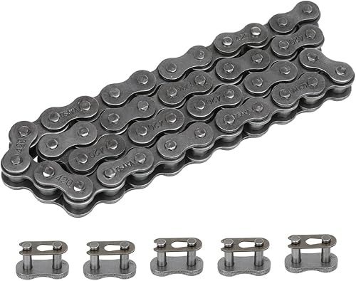 Miniatura 5 de YOXUFA 42 Enlaces 420 Tensor Ajustador de eje de cadena de eje delantero compatible con Predator 212cc 196cc 6.5hp Coleman CT200U CT200U-EX BT200X