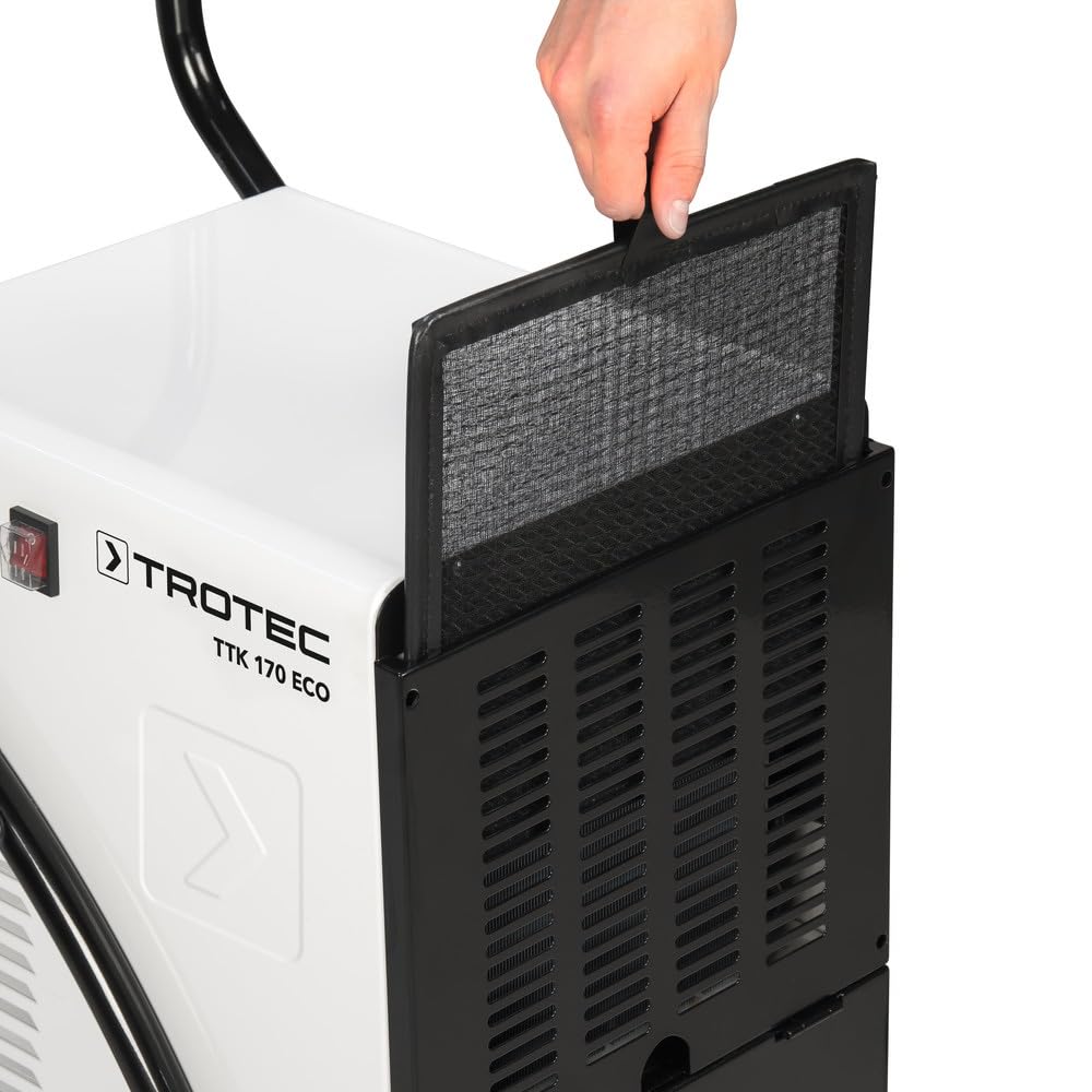 TROTEC TTK 170 ECO Luftentfeuchter Bautrockner mit Betriebsstundenzähler
