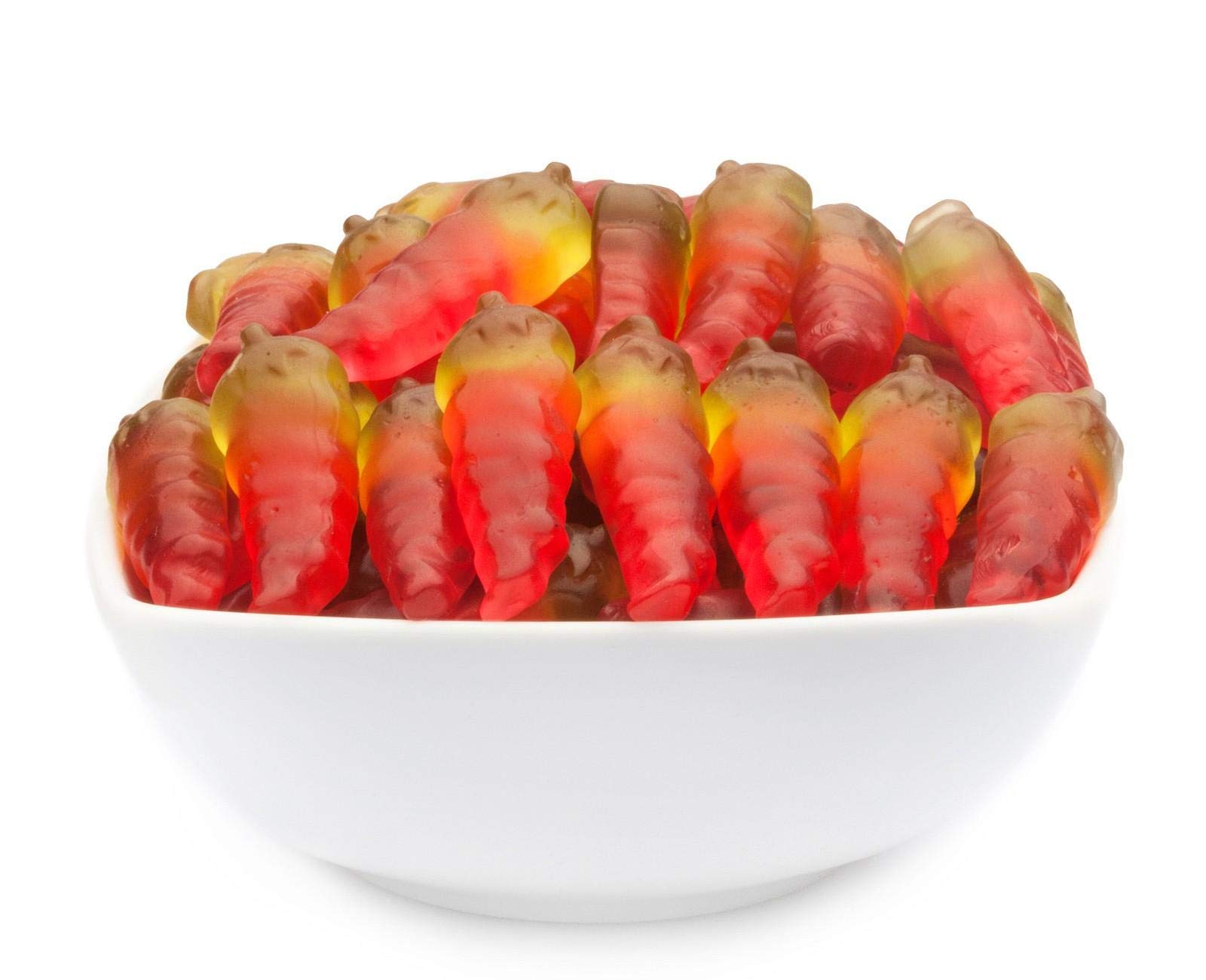 1 x 3kg Gummibonbon Chilischote mit Kirsch und Chili Fruchtgummi mit Kisch und Chiliextrakt scharfe Nascherei glutenfrei laktosefrei