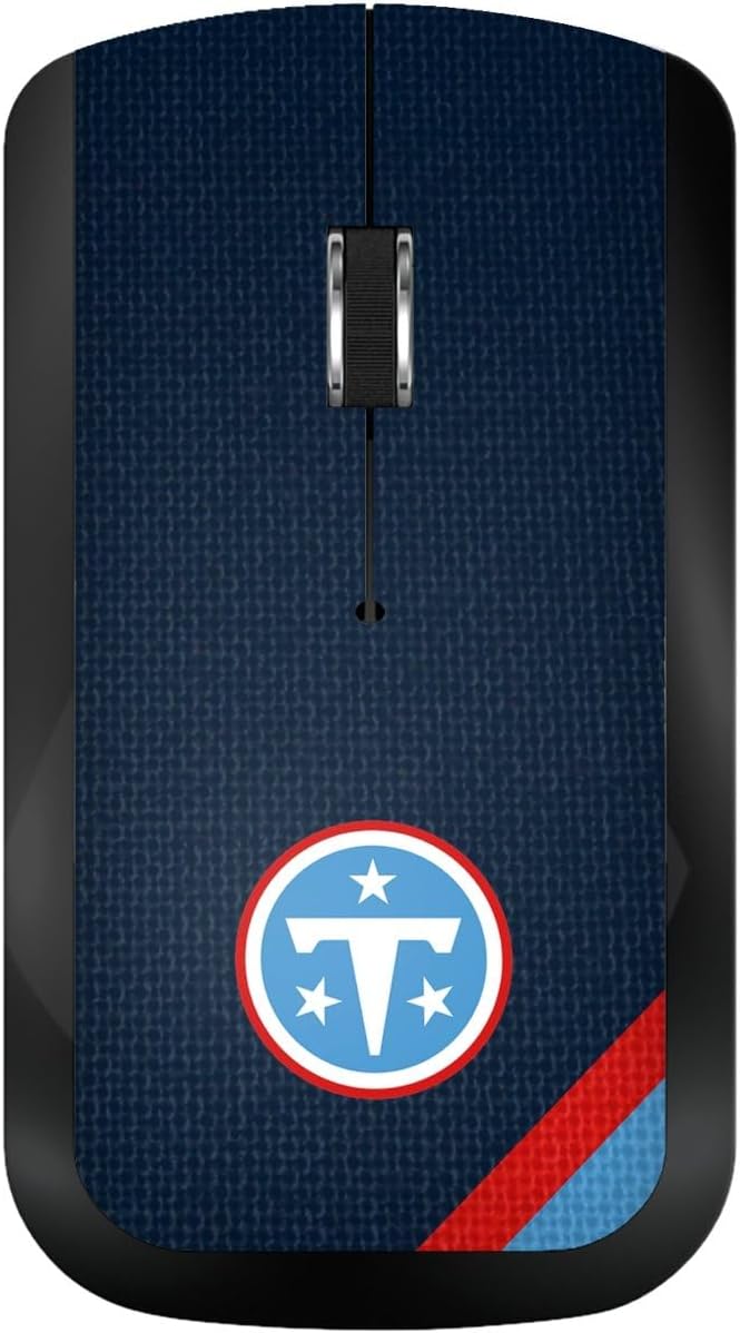 Keyscaper Tennessee Titans Diagonal Stripe Wireless Mouse