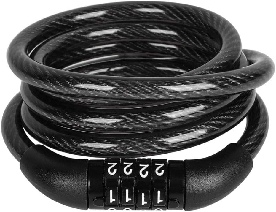 Chain Lock,Cycling Lock Padlock, Safe Computer Locks Steel Bicycle Mountain Disc Lock Bicycle Password Cable Cycling Bicycle Lock