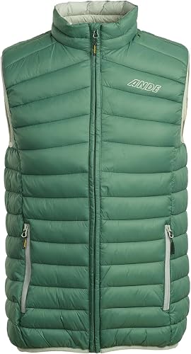 Ande M42002-0410 Chaleco deportivo hombre verde pino