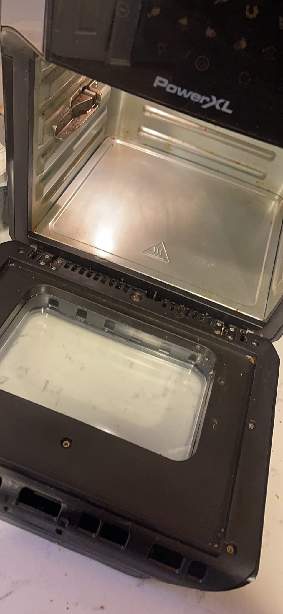 32/mo Finance POWERXL 12Quart with 7in1 Air Fryer Oven in Black