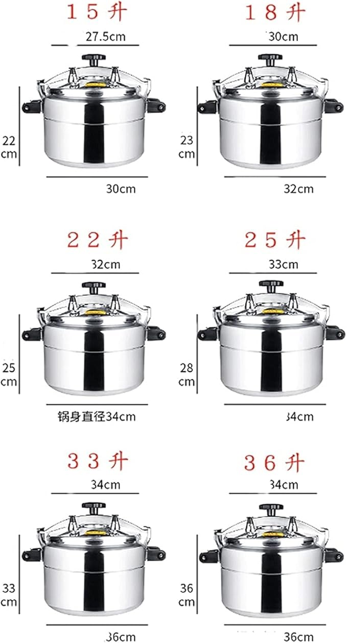 Olla a Presión Aluminio 33L YUSIWOAL miniatura 5