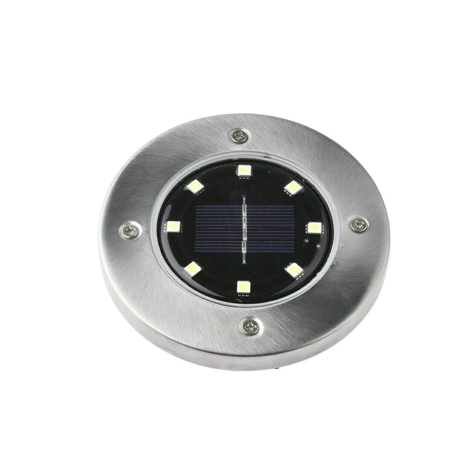 Solar Lights Outdoor Garden 4/8/10Pack Solar Powered Ground Light Waterproof Garden Pathway Deck Lights With LED Lamp For Home Yard Driveway Lawn Road For Patio,Yard, Pathway ( Color : 8 pcs , Size :