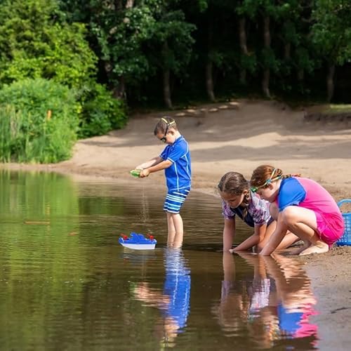 VICASKY 2stücke Teiliges Strandspielzeug Junge Mädchen Badespielzeug Mit Segelboot Und Schnellboot Leichtes Plastikspielzeug Für Badewanne Pool Und Strand