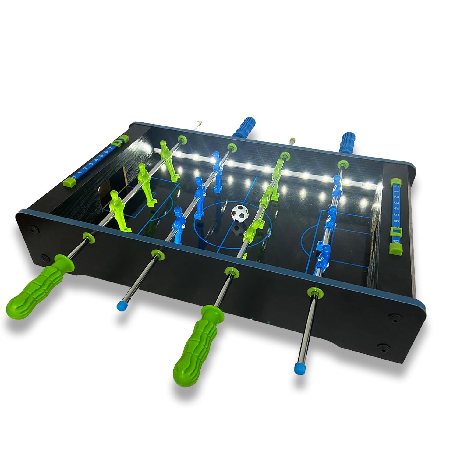 Mad Monkey 2000077 Table Football Table Black Green Blue