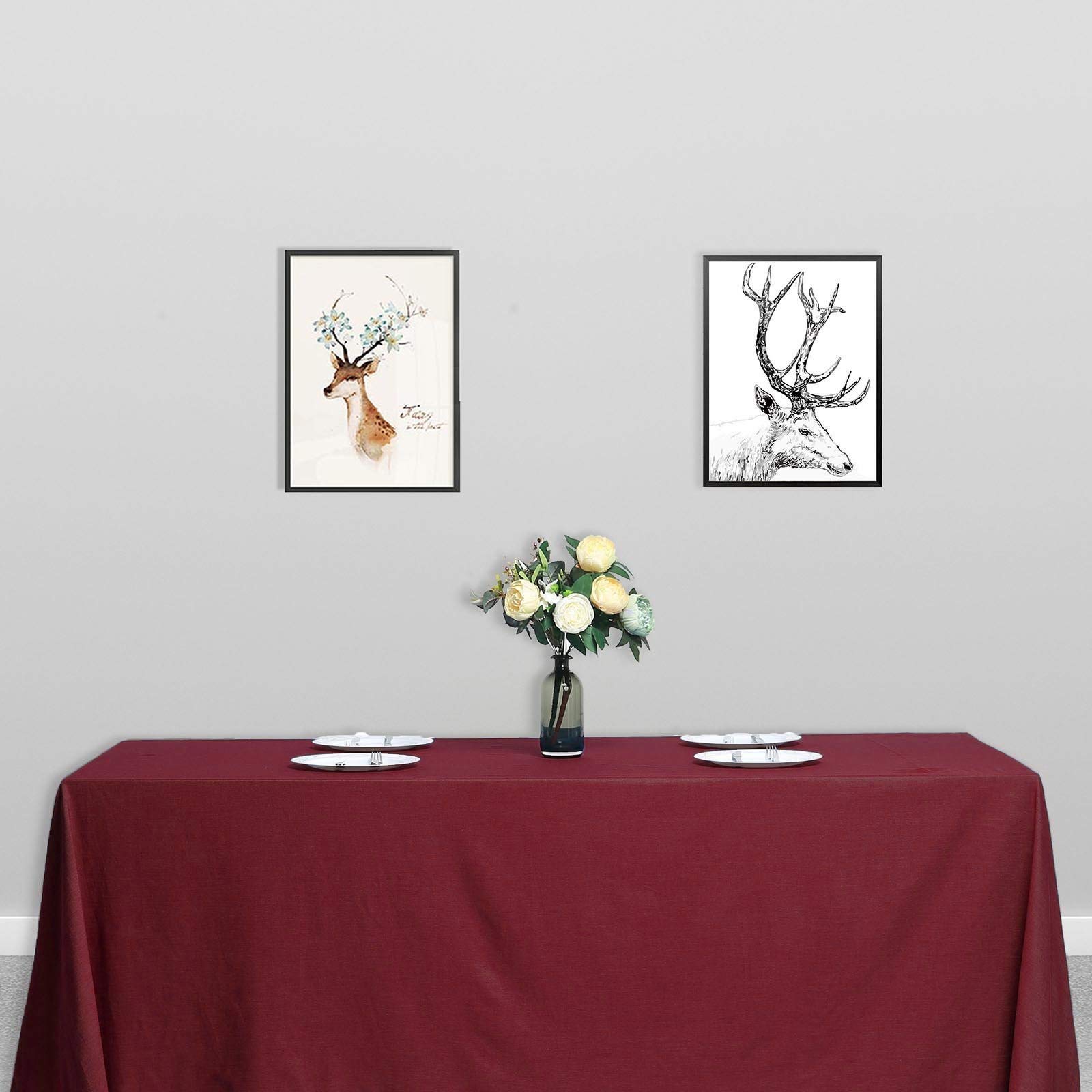 balsacircle 90 "x 132" – Mantel (poliéster, bodas y fiestas Table Linens