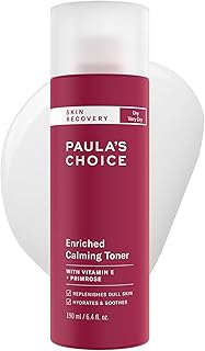 Paula's Choice Skin Recovery Calming Face Toner, Toner for Face with Hyaluronic Acid, Vitamin E & Primrose, Hydrates, Replenishes & Soothes Skin, Dry & Sensitive Skin, Frangrance Free, 6.4oz