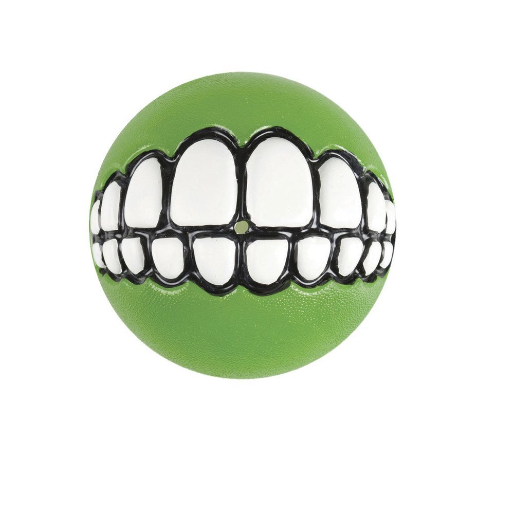 Rogz Grinz Ball, Small, 4.9 cm, Lime