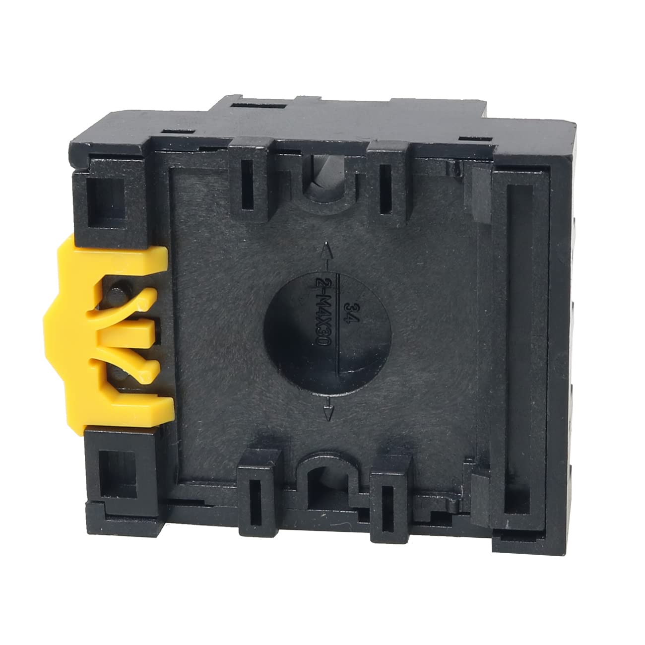 10-Piece PF113A 11-Pin DIN Rail Relay Socket Base - Compatible With JTX-3C Relays