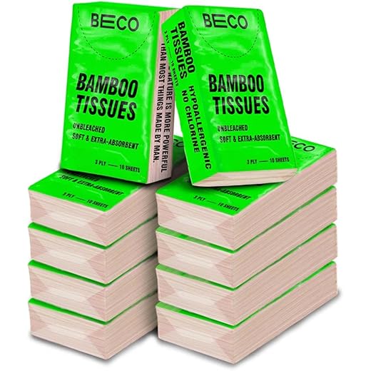 Beco Bamboo Tissues Pack of 10