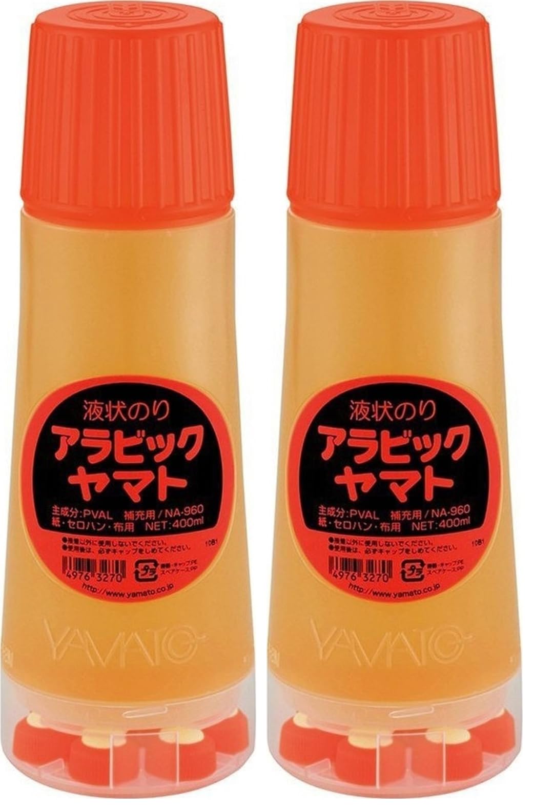 Amazon | ヤマト 液体のり アラビックヤマト 補充用 400ml NA-960 (× 2