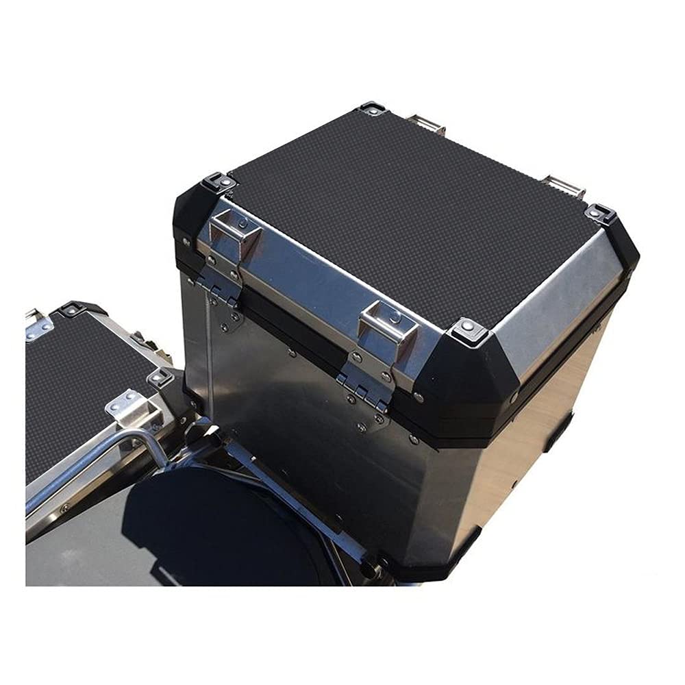 Protector de deposito de moto .Protector de almohadilla de tanque, Caja de caja lateral Motocicleta Cojín CLORURO DE POLIVINILO Kit de cubierta compatible con B-M-W R1200GS LC Aventuras DV R1250GS Eti