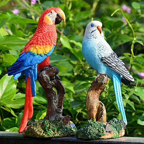 Décorations pour la maison : modèle d'oiseau et petit ornement perruche